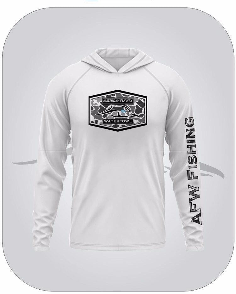 American Flyway Waterfowl Shirts AFW Fishing Shirt with OSC Black Logo