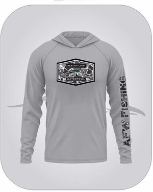 American Flyway Waterfowl Shirts AFW Fishing Shirt with OSC Black Logo