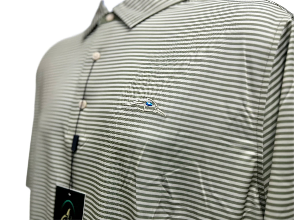 American Flyway Waterfowl Shirts AFW Twill with Moss Stripe