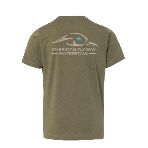 American Flyway Waterfowl Shirts Grinder Series Solid Logo Shirts