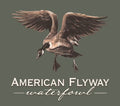 AMERICAN FLYWAY WATERFOWL Shirts Olive / Small The Canada Goose Tee