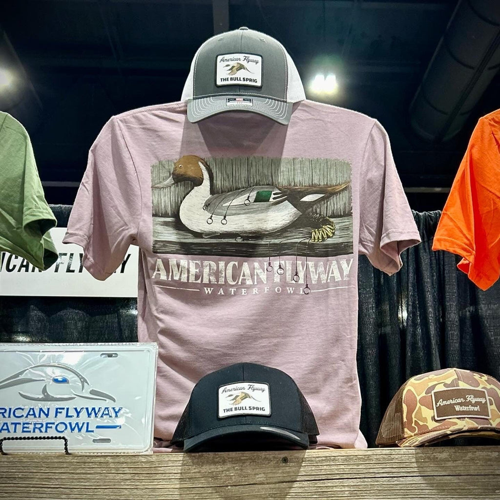 AMERICAN FLYWAY WATERFOWL Shirts The Pintail Tee