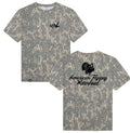 American Flyway Waterfowl Small AFW Outdoors Turkey Greenleaf Mossy Oak Tee