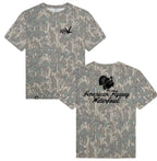 American Flyway Waterfowl Small AFW Outdoors Turkey Greenleaf Mossy Oak Tee
