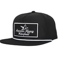American Flyway Waterfowl Throwback Vintage Rope Black with Patch and White Rope