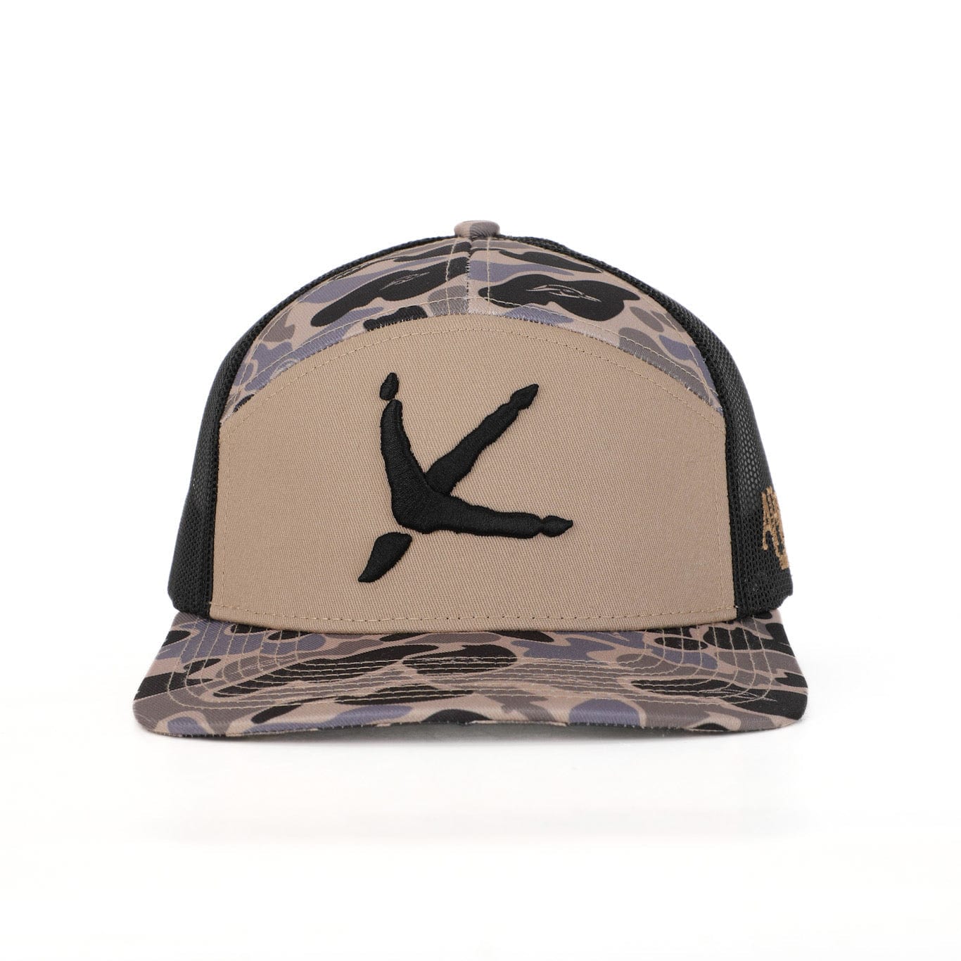 American Flyway Waterfowl Turkey Tracks 7 Panel Hardwoods II AFW Style