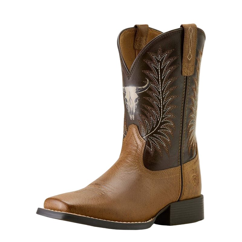 ARIAT Boots Ariat Boy's Desert Brown Stampede Western Boots 10063827