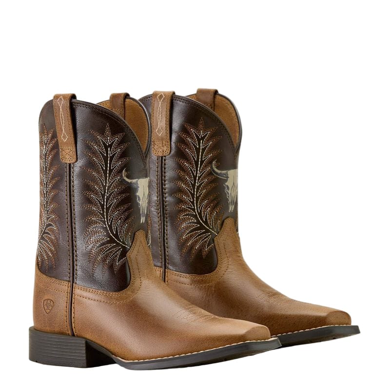 ARIAT Boots Ariat Boy's Desert Brown Stampede Western Boots 10063827