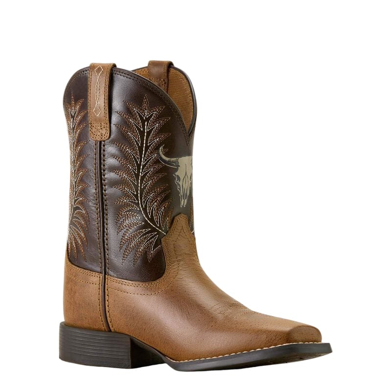 ARIAT Boots Ariat Boy's Desert Brown Stampede Western Boots 10063827