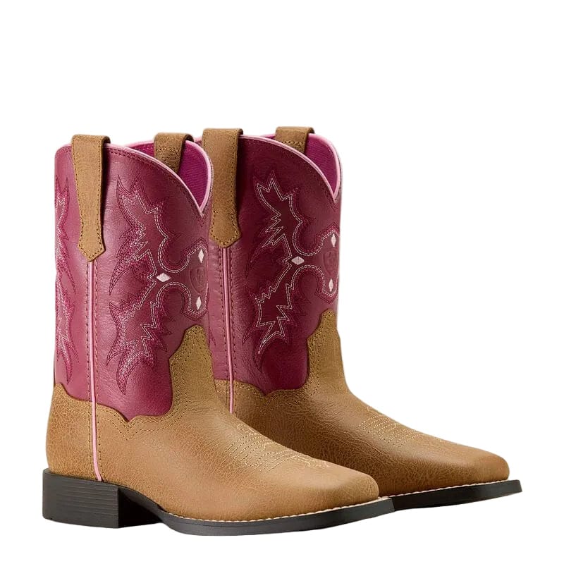 ARIAT Boots Ariat Girl's Cottage & Rosebud Tombstone Western Boots 10063835