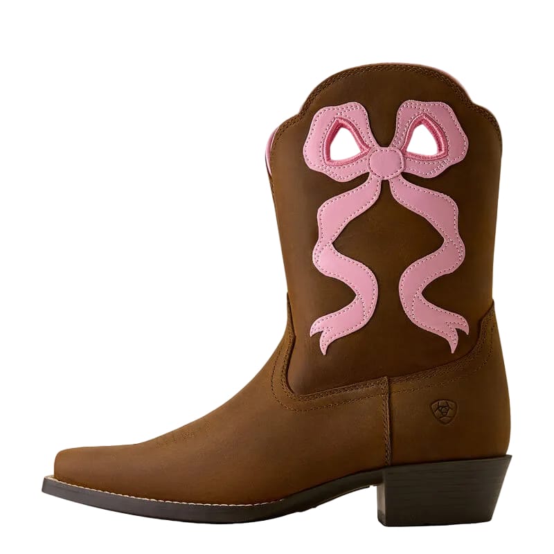 ARIAT Boots Ariat Kid's Distressed Brown Lil Beaux Western Boot 10080350