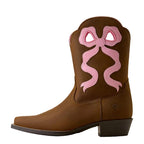 ARIAT Boots Ariat Kid's Distressed Brown Lil Beaux Western Boot 10080350