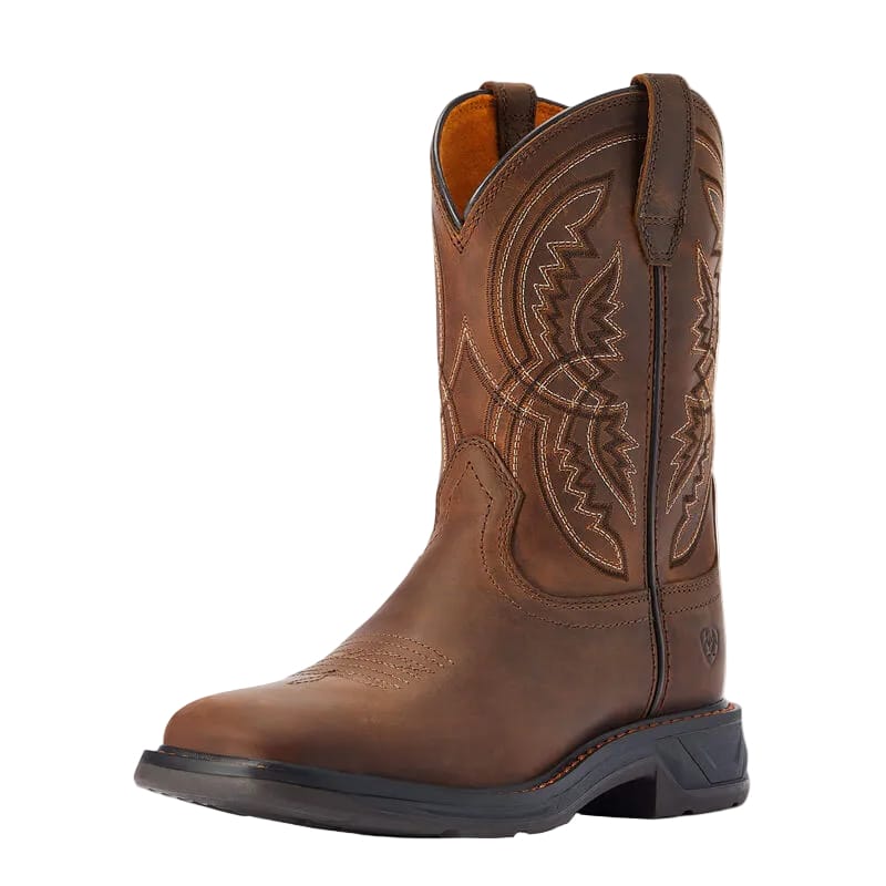 ARIAT Boots Ariat Kid's WorkHog XT Coil Wide Square Toe Western Boot 10042412
