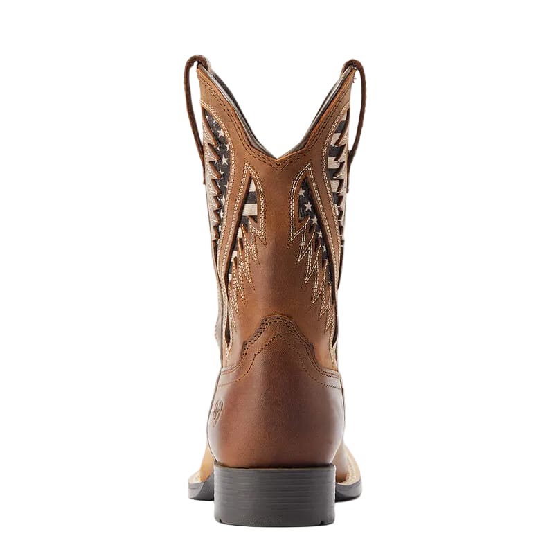 ARIAT Boots Ariat Kids Quickdraw VentTEK Wide Square Toe Western Boot 10044485