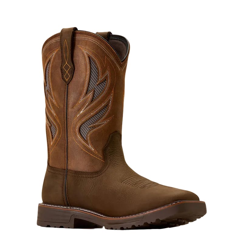 ARIAT Boots Ariat Men's Activator VentTEK Waterproof Wide Square Toe Steel Toe Work Boot 10061119