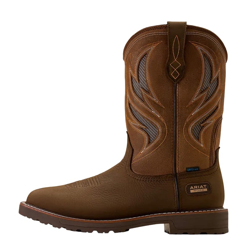 ARIAT Boots Ariat Men's Activator VentTEK Waterproof Wide Square Toe Work Boot 10061120