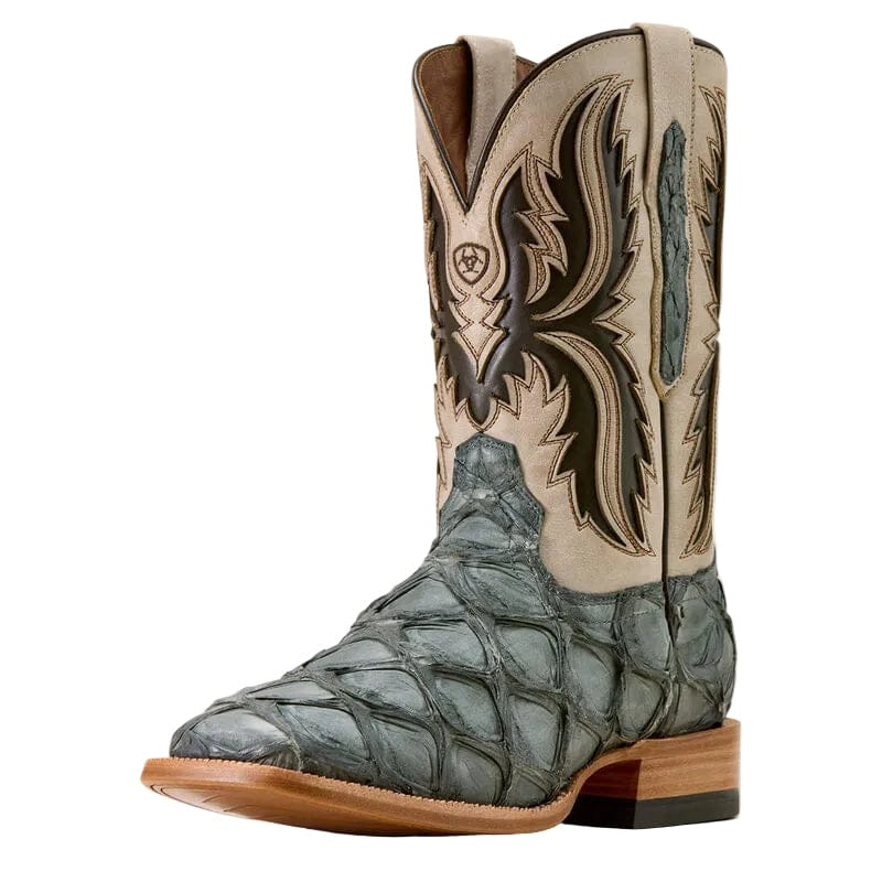 ARIAT Boots Ariat Men's Ashwood Wide Square Toe Exotic Cowboy Boots