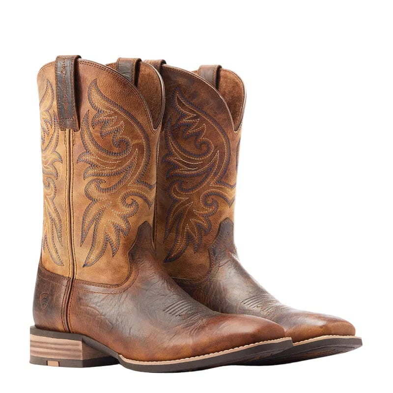 ARIAT Boots Ariat Men's Bartop Brown Slingshot Cowboy Boots 10044567