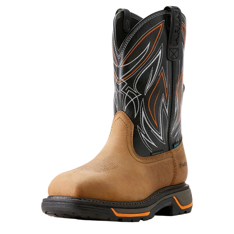 ARIAT Boots Ariat Men's  Big Rig BOA Waterproof Wide Square Toe Composite Toe Work Boot 10053617