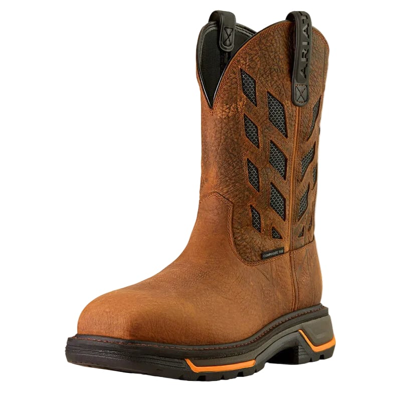 ARIAT Boots Ariat Men's Big Rig Tread VentTEK Wide Square Toe Composite Work Boot 10050834
