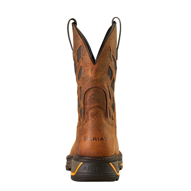 ARIAT Boots Ariat Men's Big Rig Tread VentTEK Wide Square Toe Composite Work Boot 10050834
