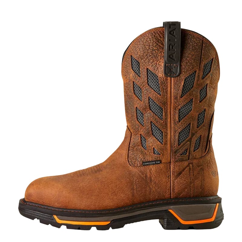 ARIAT Boots Ariat Men's Big Rig Tread VentTEK Wide Square Toe Composite Work Boot 10050834
