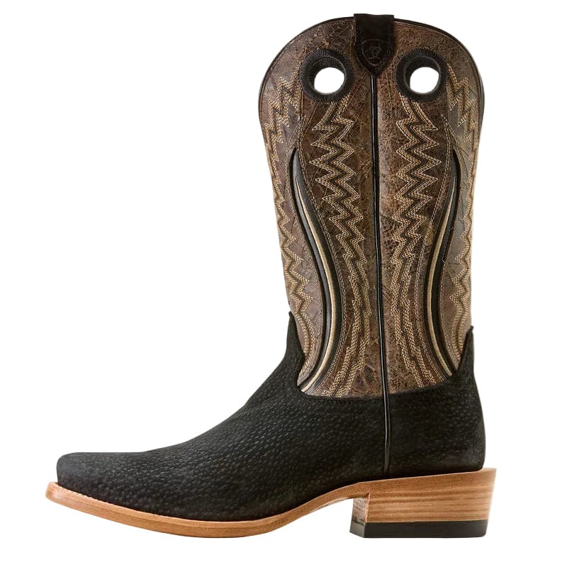 ARIAT Boots Ariat Men's Black Capincho Futurity Dualin Exotic Western Boots 10072901
