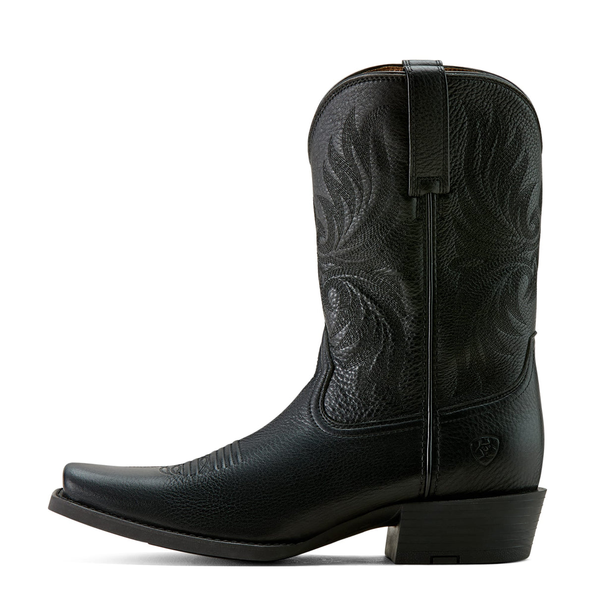 ARIAT Boots Ariat Men's Black Deertan Sport Narrow Cutter Toe Cowboy Boot 10063960