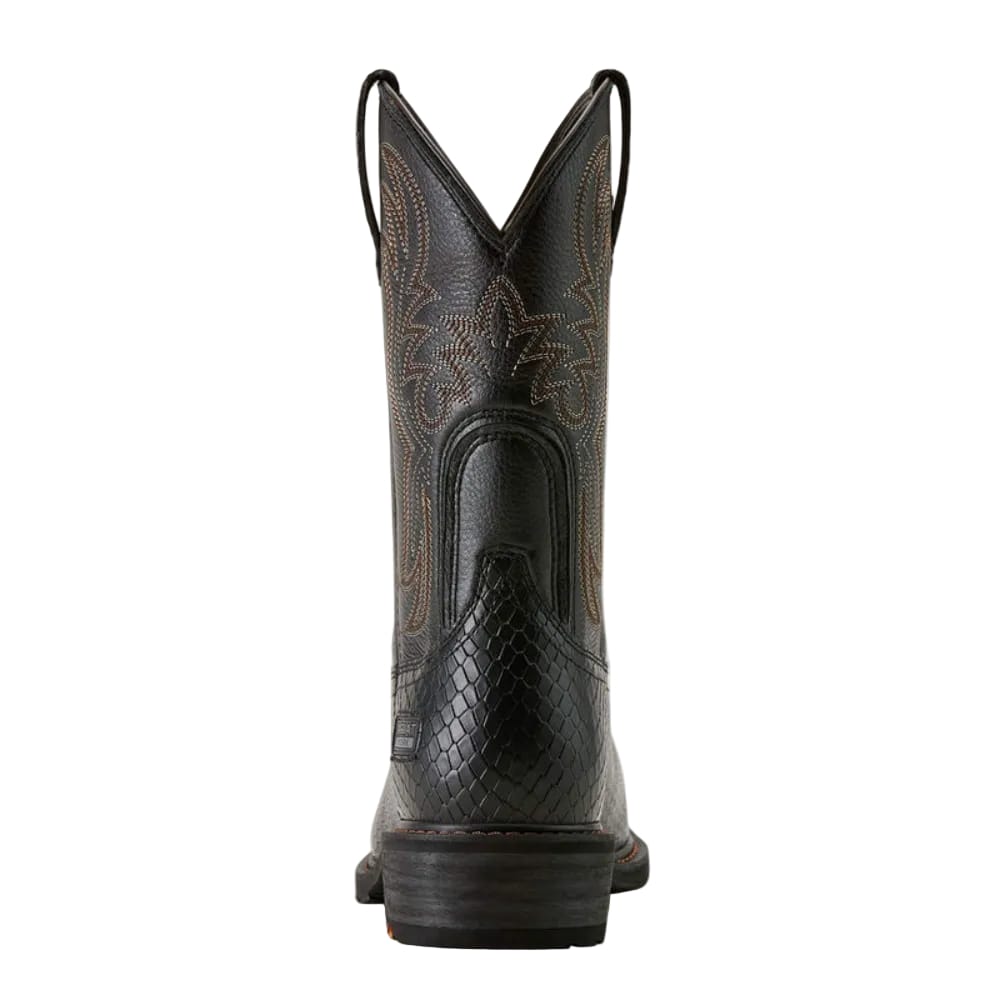 ARIAT Boots Ariat Men's Black Dragon Print Ironside Square Toe Steel Toe Work Boot 10063892