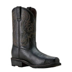 ARIAT Boots Ariat Men's Black Dragon Print Ironside Square Toe Steel Toe Work Boot 10063892