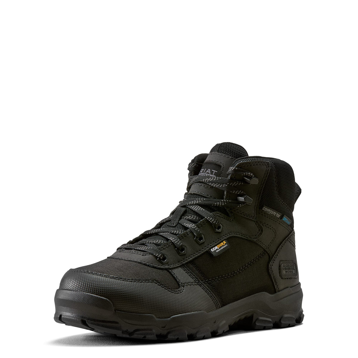 ARIAT Boots Ariat Men's Black Stryker Neo Waterproof Composite Toe Work Boot 10080448