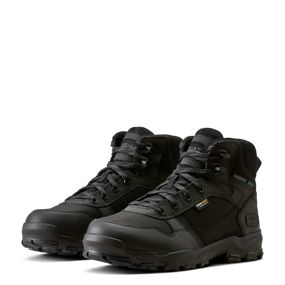 ARIAT Boots Ariat Men's Black Stryker Neo Waterproof Composite Toe Work Boot 10080448