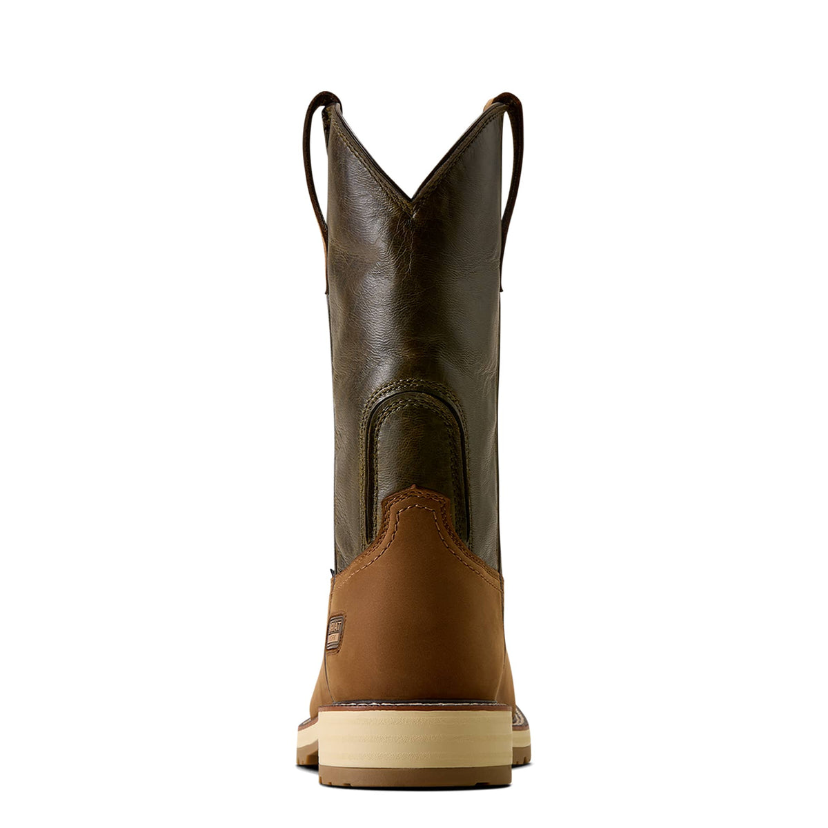 ARIAT Boots Ariat Men's Brown Activator Patriot Wide Square Toe Steel Toe Work Boot 10080468