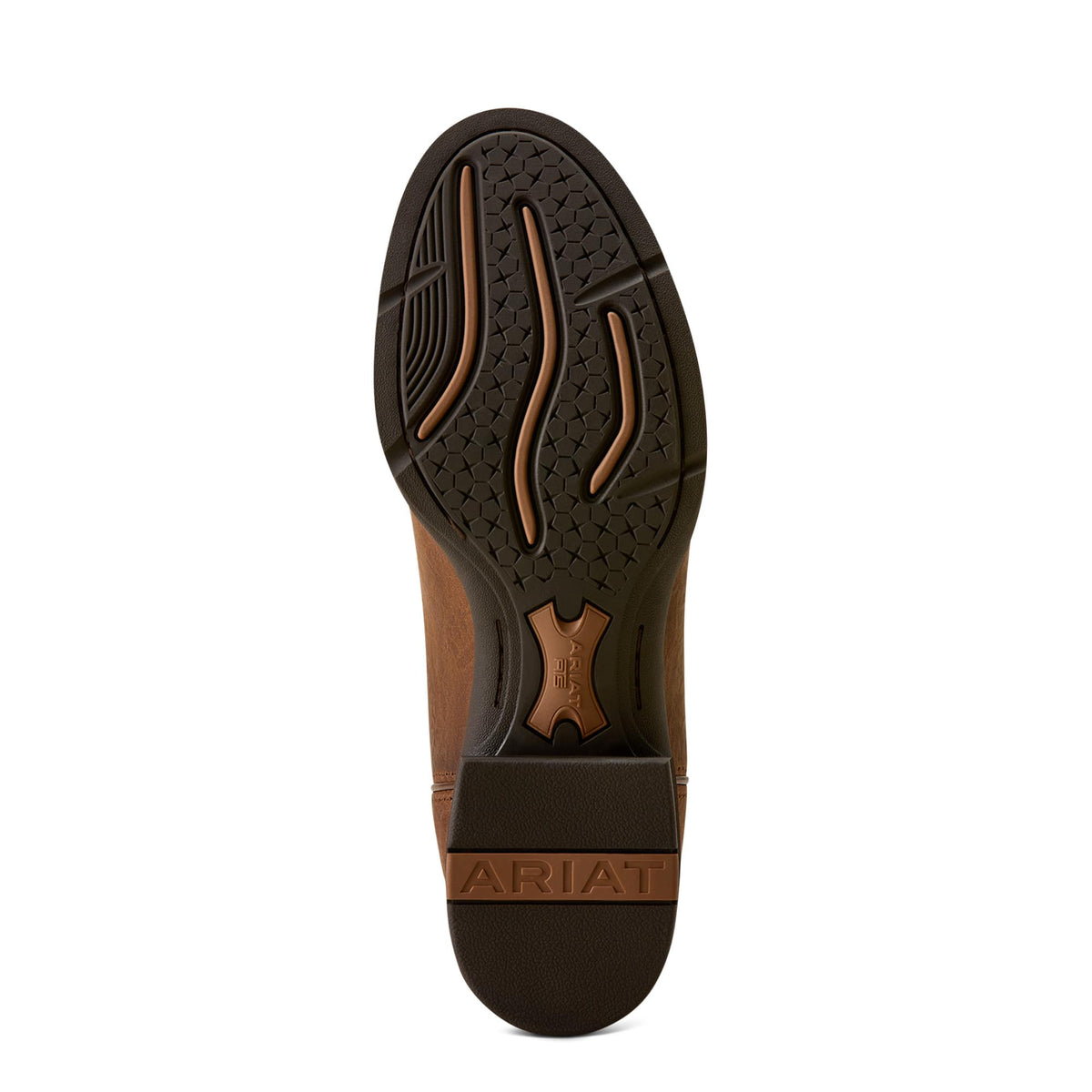 ARIAT Boots Ariat Men's Buff Tan Sport Stockman U Toe Cowboy Boot 10080533