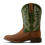 ARIAT Boots Ariat Men's Buff Tan Sport Stockman U Toe Cowboy Boot 10080533