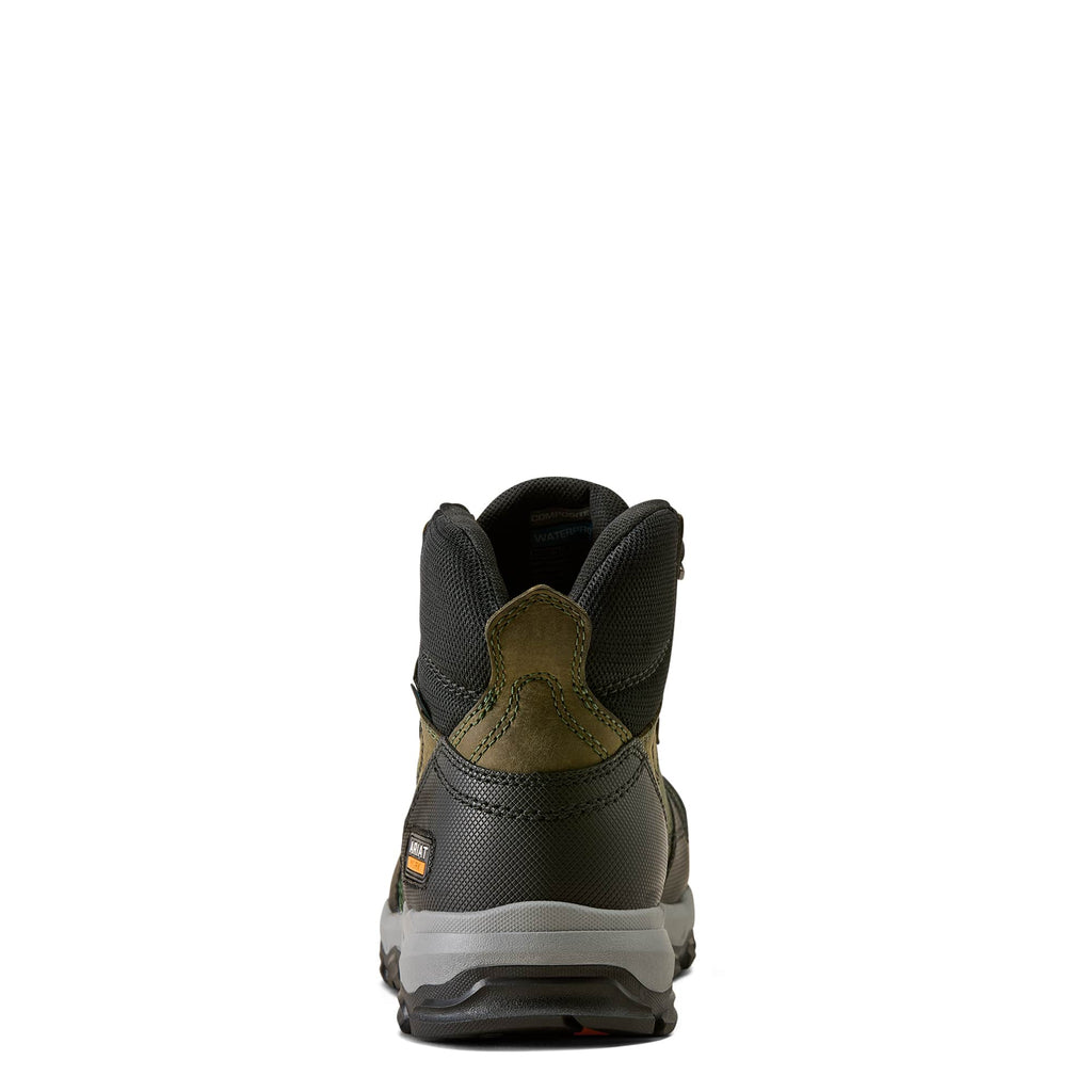 ARIAT Boots Ariat Men's Burnt Olive Stryker Neo Waterproof Composite Toe Work Boot 10080449