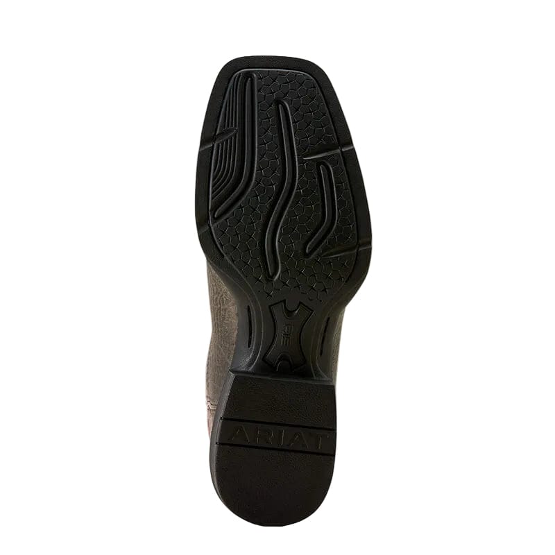 ARIAT Boots Ariat Men's Charcoal Grey Hippo Print Sport Western Cowboy Boot 10074223