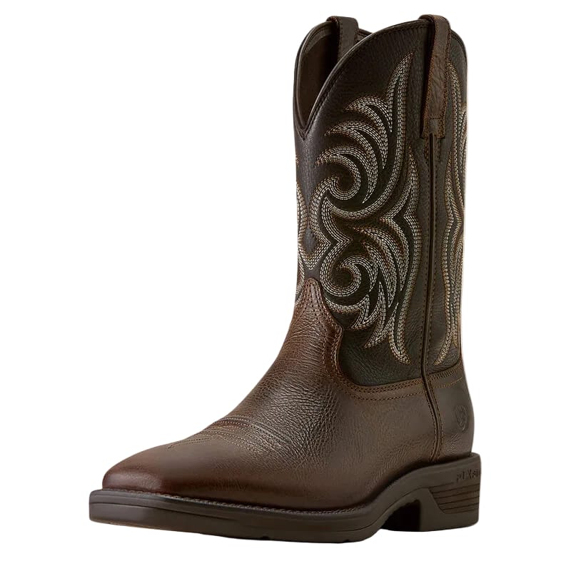 ARIAT Boots Ariat Men's Chocolate Smoke Ranger Square Toe Cowboy Boots 10080531