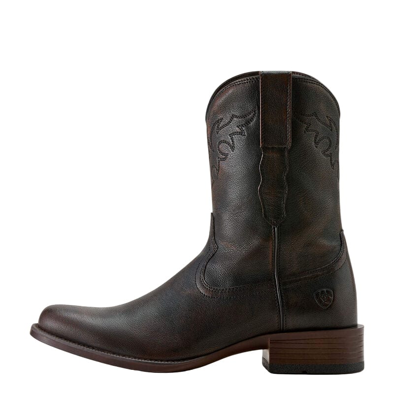 ARIAT Boots Ariat Men's Chocolate Truffle Sonoro Roper Western Boot 10063981