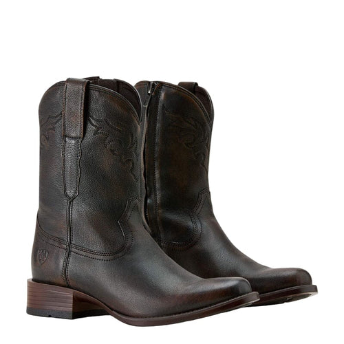 ARIAT Boots Ariat Men's Chocolate Truffle Sonoro Roper Western Boot 10063981