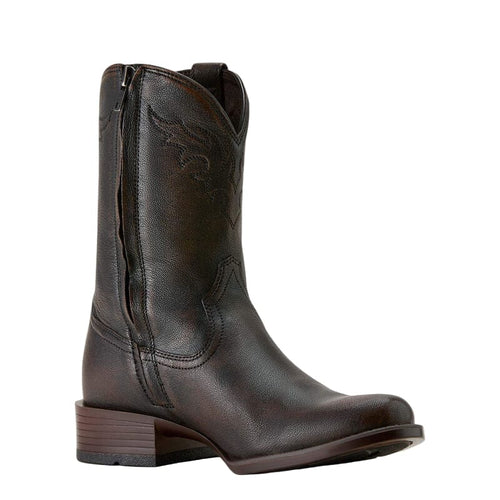 ARIAT Boots Ariat Men's Chocolate Truffle Sonoro Roper Western Boot 10063981