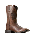 ARIAT Boots Ariat Men's Circuit Patriot Weathered Tan Western Boots 10029699