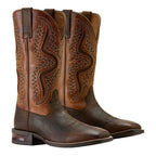 ARIAT Boots Ariat Men's Dark Brown & Peanut Butter Performance Riding Western Boot 10064044