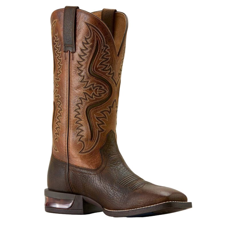 ARIAT Boots Ariat Men's Dark Brown & Peanut Butter Performance Riding Western Boot 10064044