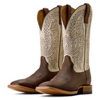 ARIAT Boots Ariat Men's Dark Whiskey Slatewood Wide Square Toe Cowboy Boot 10080541