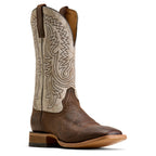 ARIAT Boots Ariat Men's Dark Whiskey Slatewood Wide Square Toe Cowboy Boot 10080541