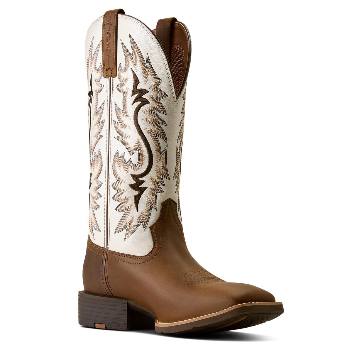 ARIAT Boots Ariat Men's Distressed Brown Sport Colter Wide Square Toe Cowboy Boot 10080267
