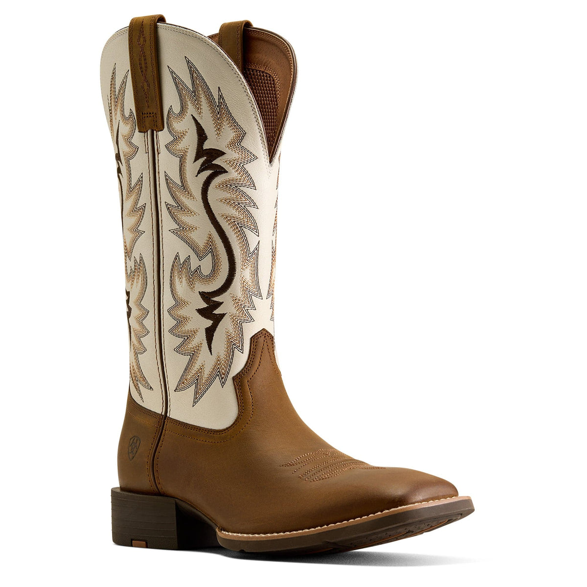 ARIAT Boots Ariat Men's Distressed Brown Sport Colter Wide Square Toe Cowboy Boot 10080267