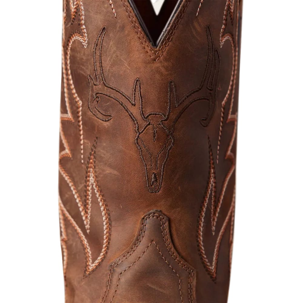 ARIAT Boots Ariat Men's Distressed Brown Sport Outdoor Wide Square Toe Cowboy Boot 10038330