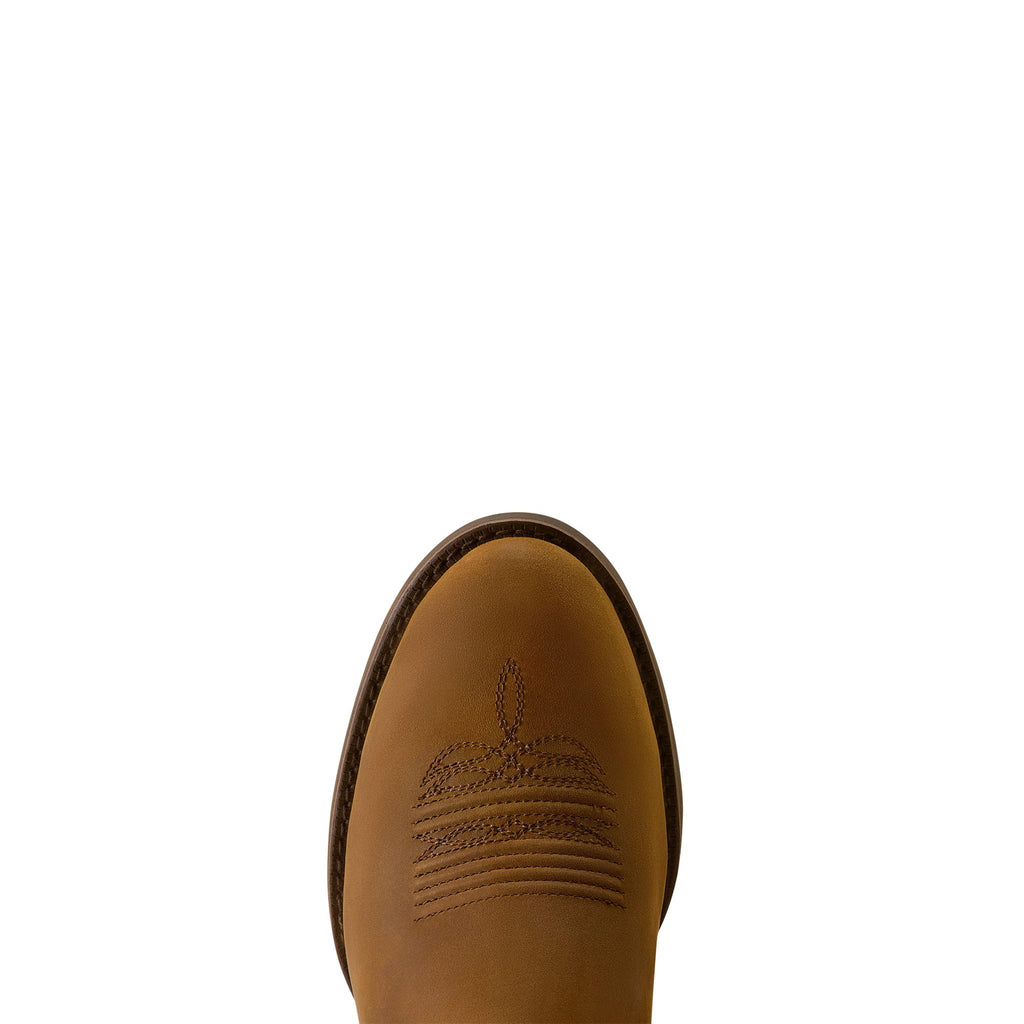 ARIAT Boots Ariat Men's Distressed Brown Sport Stockman U Toe Cowboy Boot 10080534